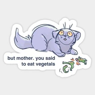 Lizard Vegetal Sticker